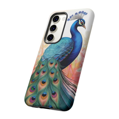 Watercolor Peacock Phone Case