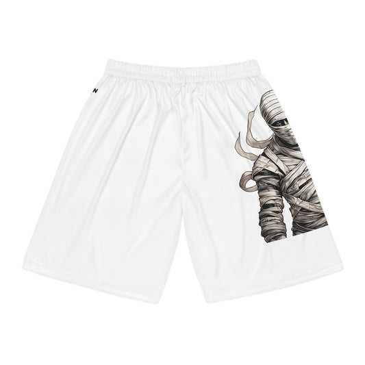 Mummy Unravels - Basketball Shorts (Unisex)