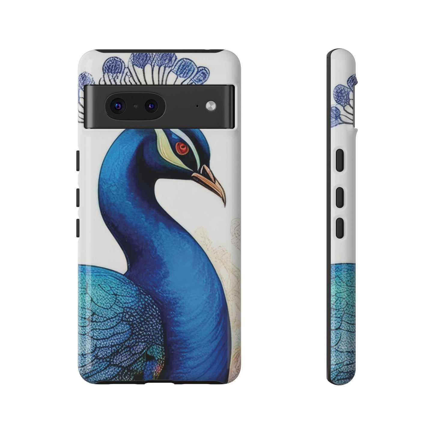 Watercolor Peacock Phone Case