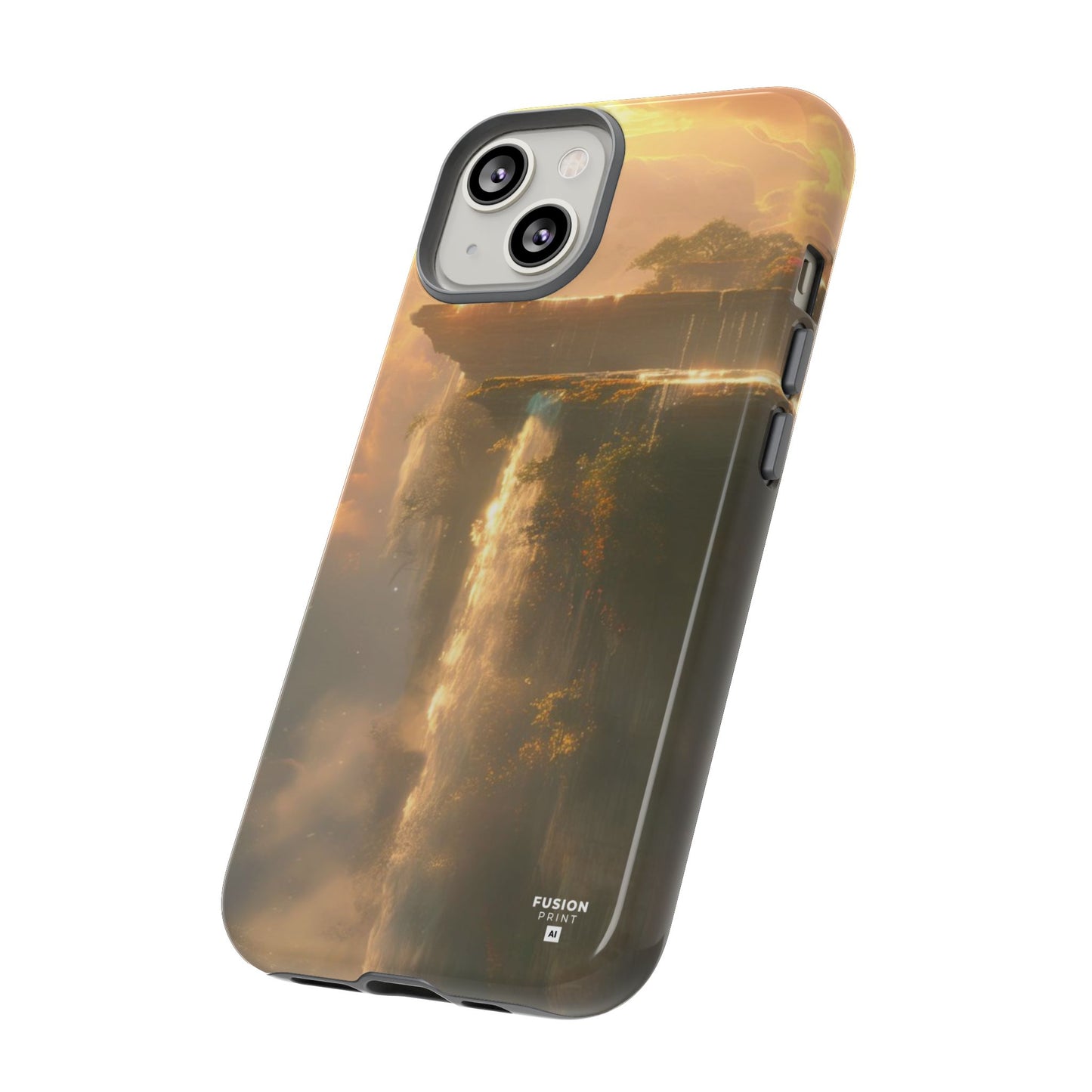 Picturesque Waterfalls Phone Case