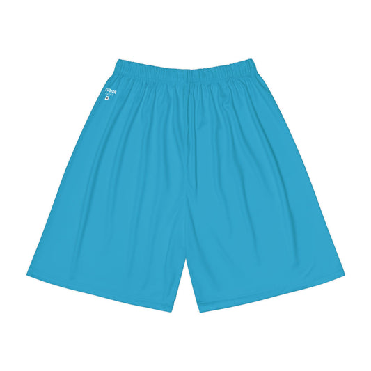 Roller Derby - Men’s Sports Shorts (Turquoise)