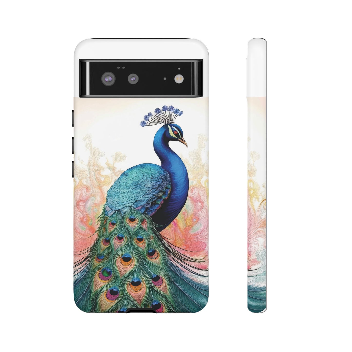 Watercolor Peacock Phone Case