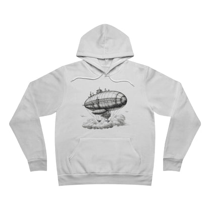 Steampunk Blimp - Unisex Sponge Fleece Pullover Hoodie