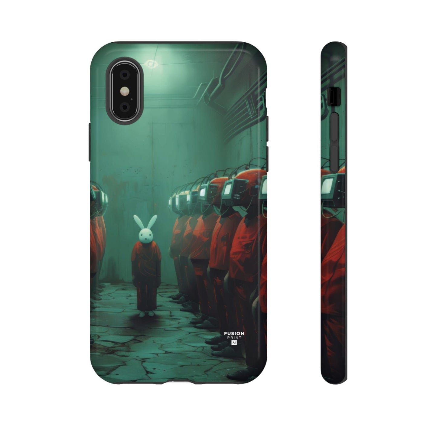 Surreal Computers Take Over Phone Case