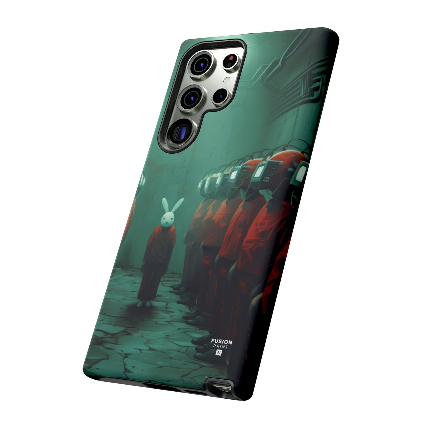 Surreal Computers Take Over Phone Case