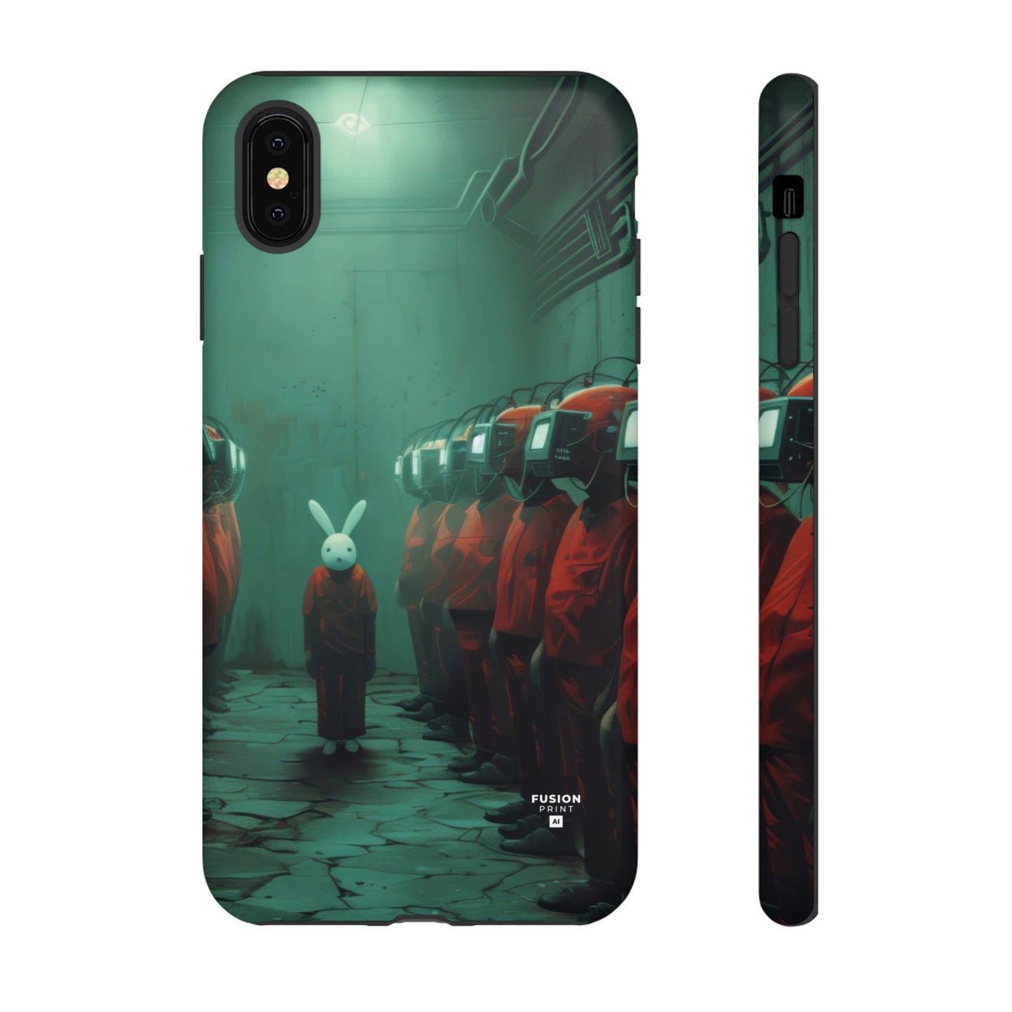 Surreal Computers Take Over Phone Case