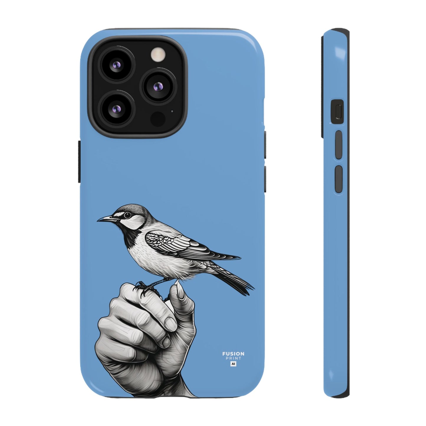 Bird on a Hand Phone Case