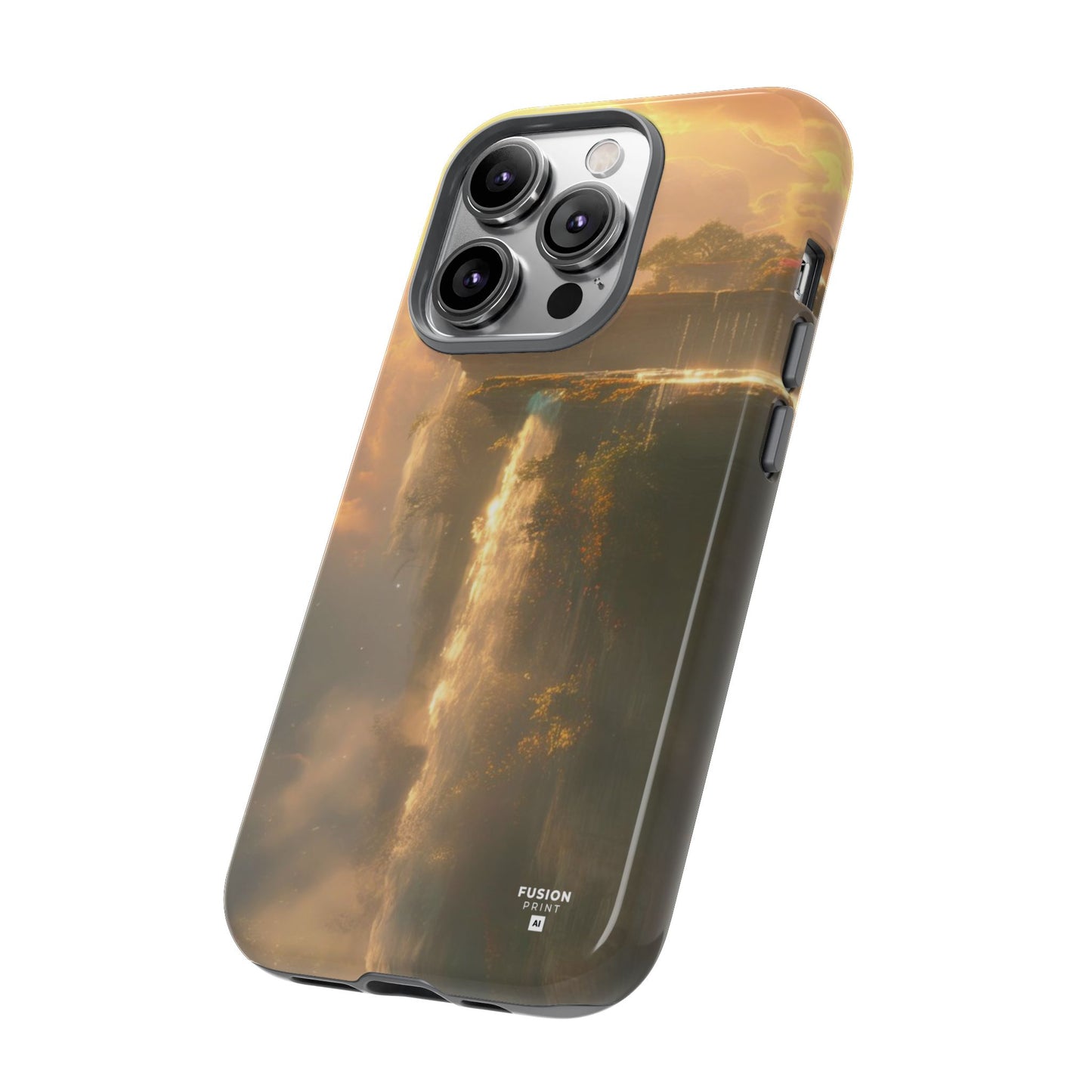 Picturesque Waterfalls Phone Case