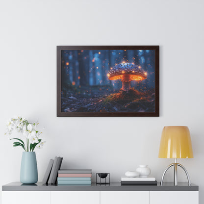 Magical Mushroom - Framed Horizontal Poster