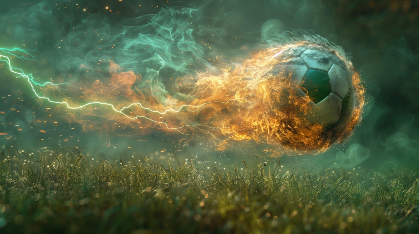 Digital Art Download - Soccer Energy