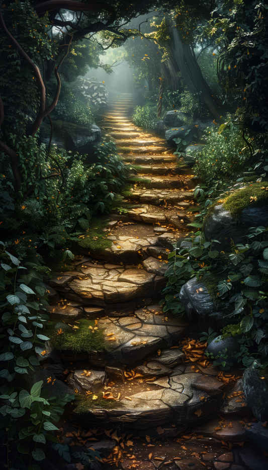 Digital Art Download - Middle Earth Trail