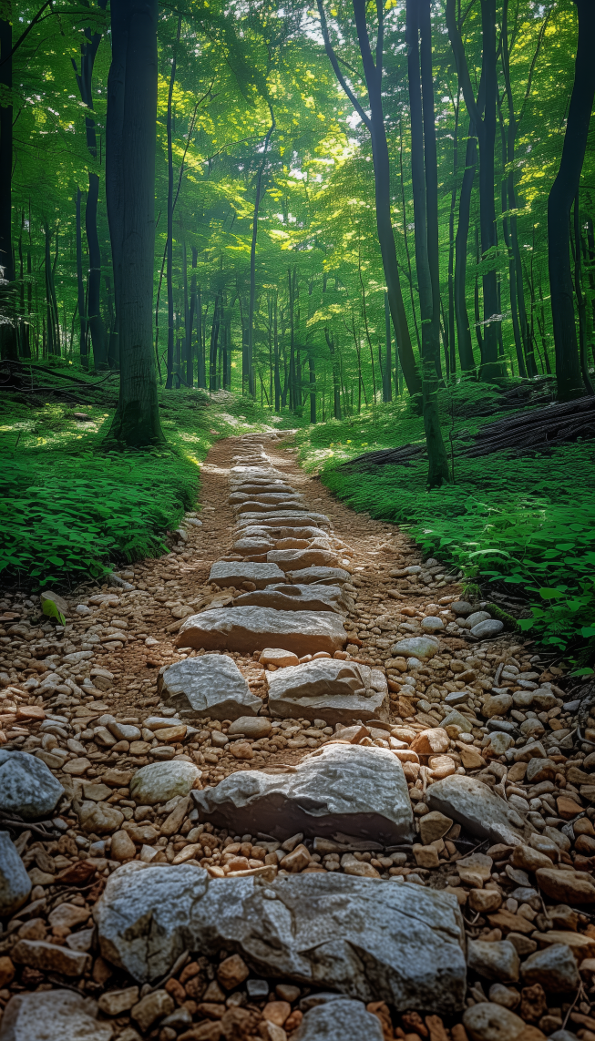 Digital Art Download - Nature's Trail