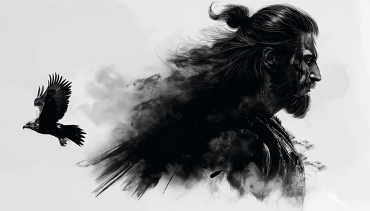 Digital Art Download - SamurAI Eagle