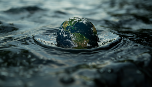 Digital Art Download - Earth in Water